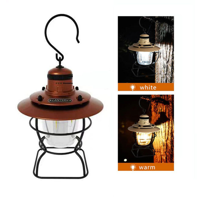 فانوس بضوئين يعمل بالشحن Charging  Lantern