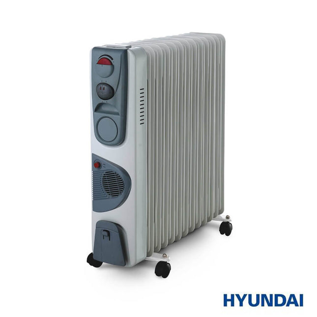 دفاية هيونداي كهربائية بمروحة 2500واط HYUNDAI - Electrical Oil Heater