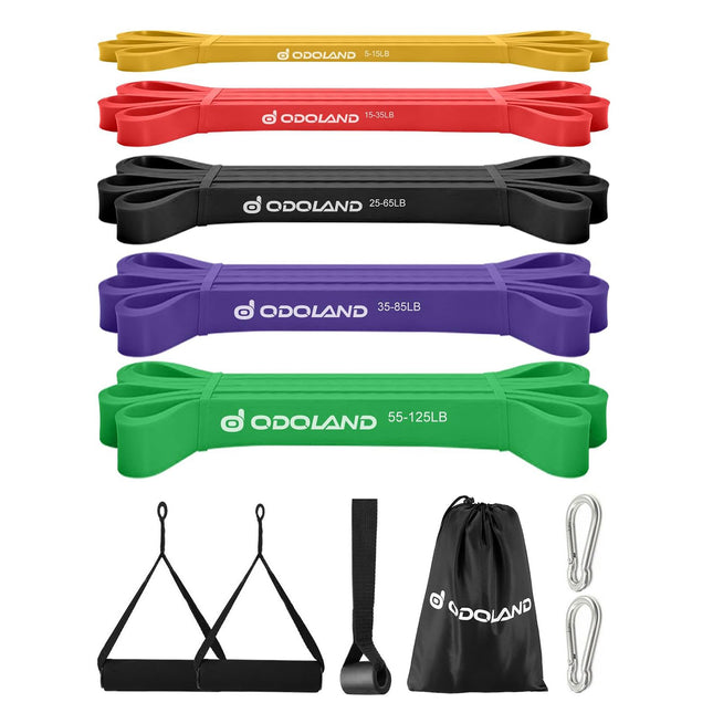 مجموعة أحبال مقاومة رياضية (Resistance Bands Set