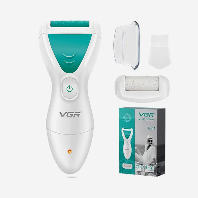 جهاز برأسين لصنفرة الاقدام وازالة الجلد الميت vgr v-812