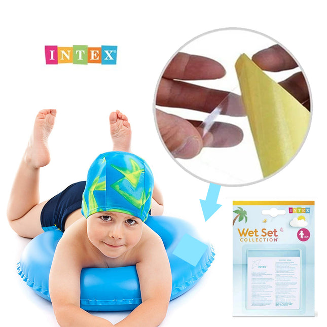 رقع شفافة لاصلاح المسبح و أدوات السباحة Intex Wet Set COLLECTION