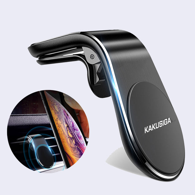 ستاند موبايل مغناطيسي يثبت على مكيف السيارة  magnetic car holder