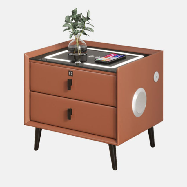 درجين (كوميدينا)  إلكترونية عصرية Smart Bedside Table Nordic Simple Modern Locker