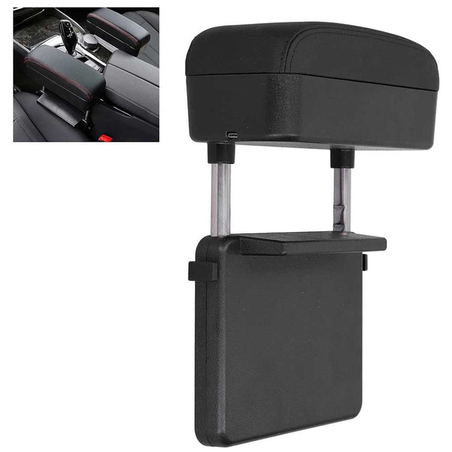 مسند ذراع للسيارة مع تخزين وشحن لاسلكي Car Armrest With Storage And Wireless Charging