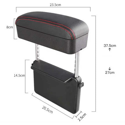 مسند ذراع للسيارة مع تخزين وشحن لاسلكي Car Armrest With Storage And Wireless Charging
