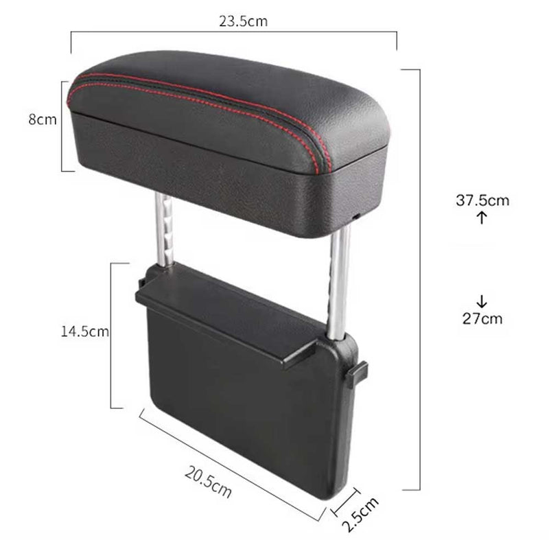 مسند ذراع للسيارة مع تخزين وشحن لاسلكي Car Armrest With Storage And Wireless Charging