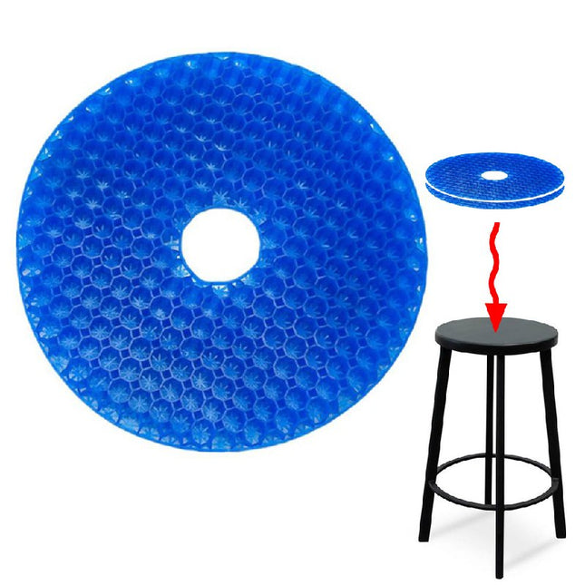 مقعد سيليكون دائري round seat gel cushion