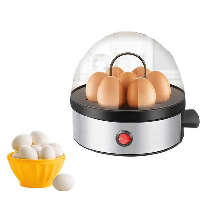 جهــاز سلق البيض الكهربائي طهي 7 حبات من البيض Electric Egg Cooker Steamer Boiler