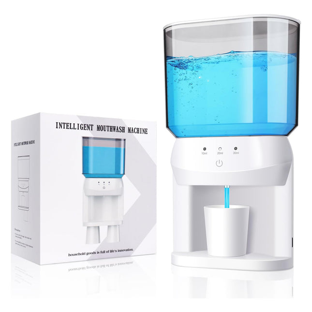 موزع غسول الفم الأوتوماتيكي للحمام Automatic Mouthwash Dispenser for Bathroom