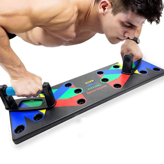 لوح لتمارين اللياقة البدنية ورفع الجسم  Push Up Rack Board