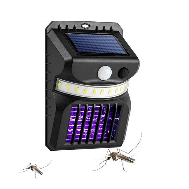 ضوء مع قاتل الناموس يعمل بالطاقة الشمسية solar sensor mosquito killer w792 1