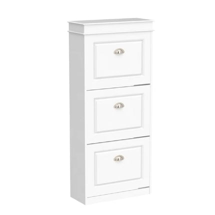 خزانة أحذية خشبية داخلية (3 أدراج) Narrow Shoe Cabinet