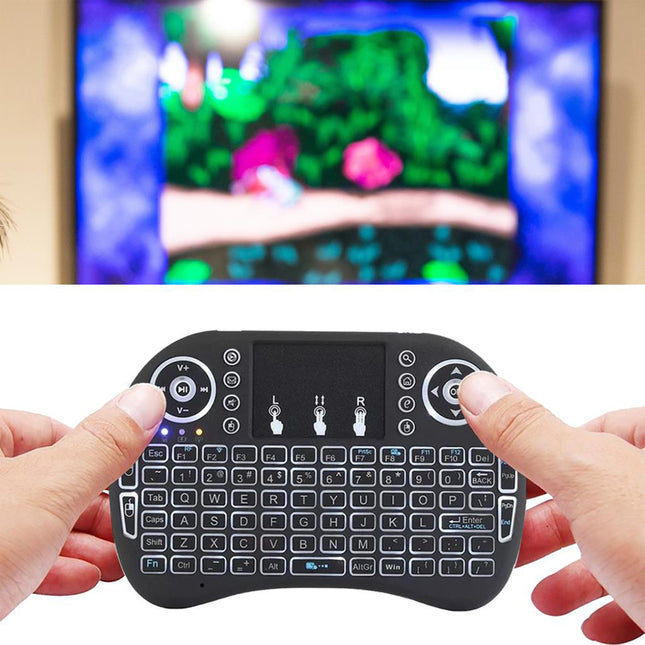 كيبورد (لوحة المفاتيح  المطورة )مع ماوس mini keyboard