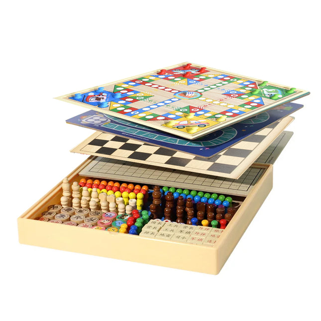 4x1 صندوق الألعاب مجموعة ألعاب لتحفيز التفكير Thinking Stimulating Games