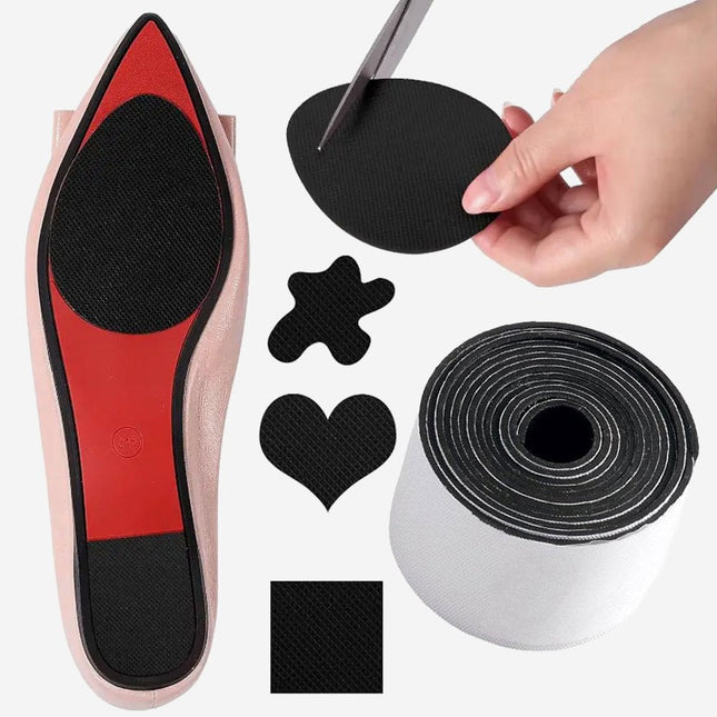 رول كوشوك أحذية و أثاث مانع للإنزلاق قابل للتشكيل SHOE SOLE ANTI SLIP STICKER