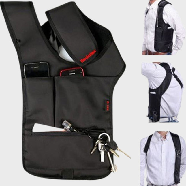 حقيبة داخلية للحماية من السرقة Anti-theft Shoulder Thin Male Pack Tactical Sling