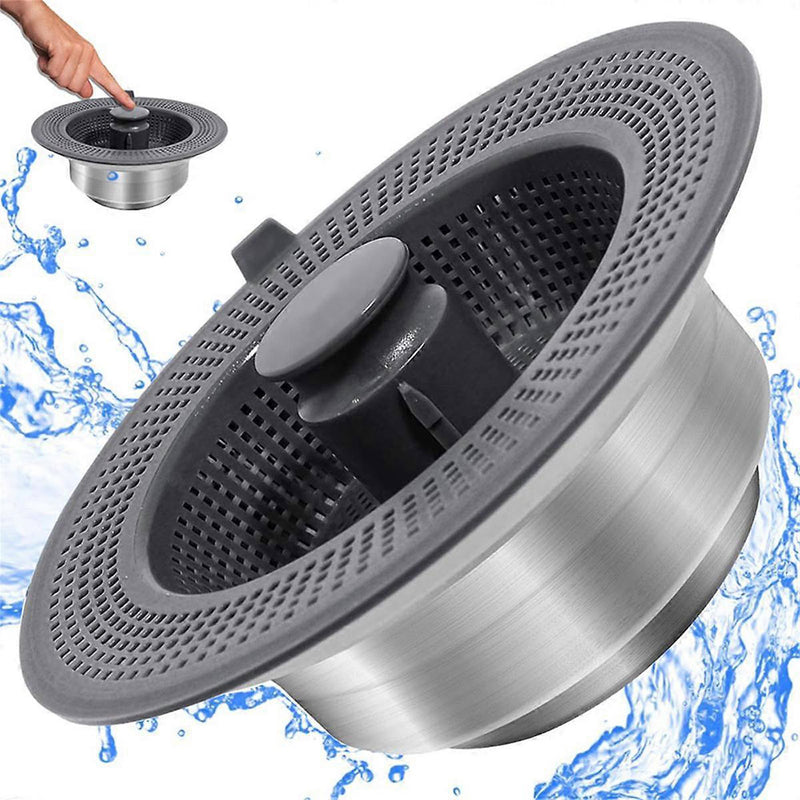 3x1 فلتر تصريف حوض المطبخ Filter Blocking Non- Clogging Drain Quickly