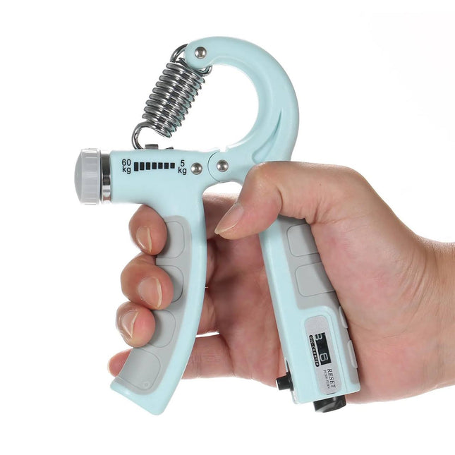 كماشة قبضة اليد القابلة للتعديل من 5 إلى 60 كجم Adjustable Hand Gripper Strengthener
