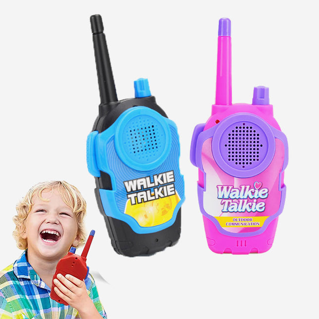 وكي توكي قطعتان وهمي منظر فقط Walkie Talkie