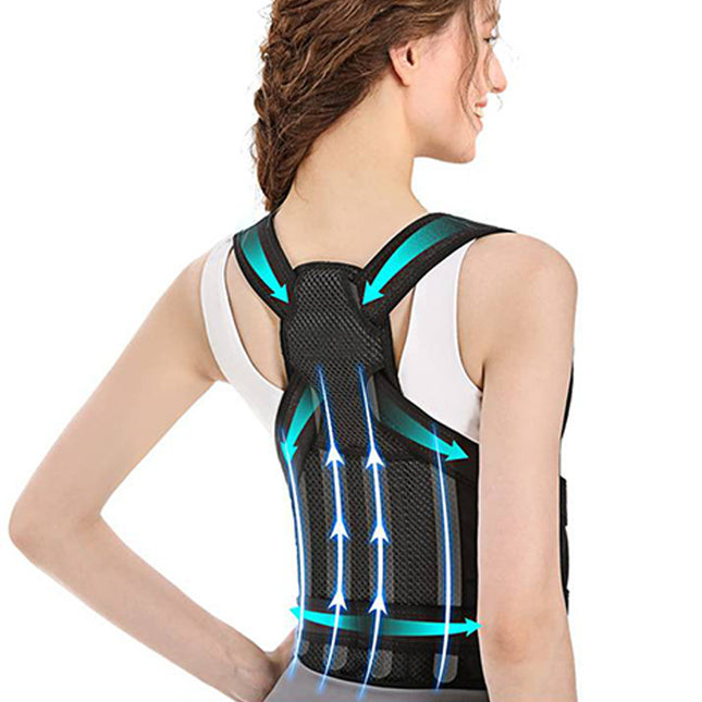 مشد الظهر لتعديل التقوس Back Brace Posture Corrector For Women Men