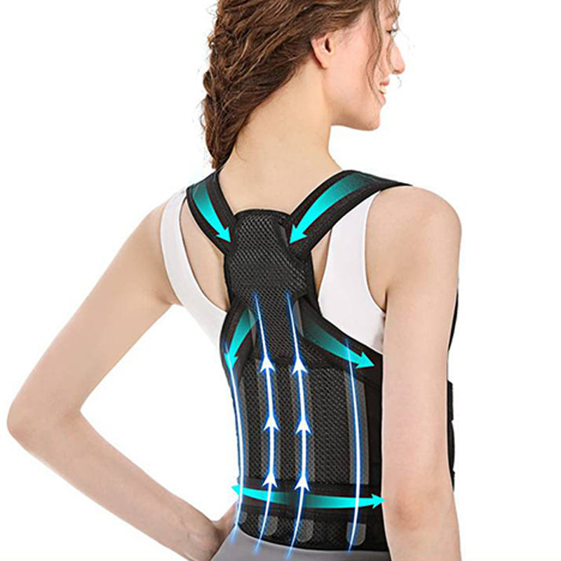 مشد الظهر لتعديل التقوس Back Brace Posture Corrector For Women Men