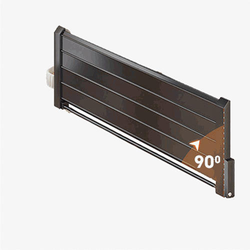 رف تنظيم قابل للطي متوفر بـــ3 احجام FOLDING SHELF