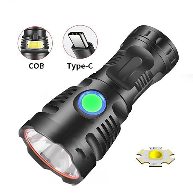 لوكس بعيد المدى Super Strong Hand Flashlight C-L327 5000 LUMENS