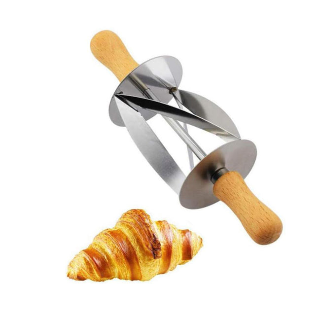 قطاعة عجينة كروسان الفولاذية Croissant Cutter