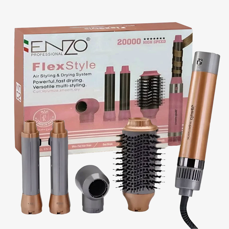 5x1 جهاز تجفيف وتصفيف الشعر PROFESSIONAL FlexStyle Fer Styling & Drying System EN 4131P-LE