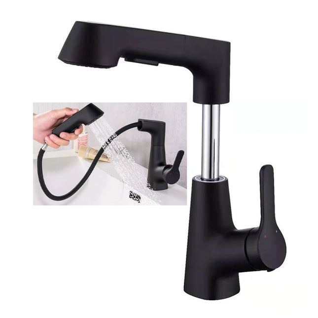 حنفية بــ(دش) قابلة للرفع والسحب Faucet Sink  Liftable and Pull Out Sink