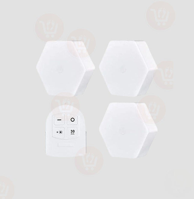 مصباح لد يثبت على الحائط مع ريموت تحكم