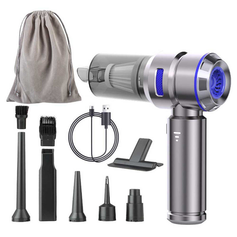 مكنسة يدوية لاسلكية محرك قوي مع فلتر HEPA للتنظيف Cordless Handheld Vacuum Cleaner Powerful Motor, HEPA Filter, Wireless