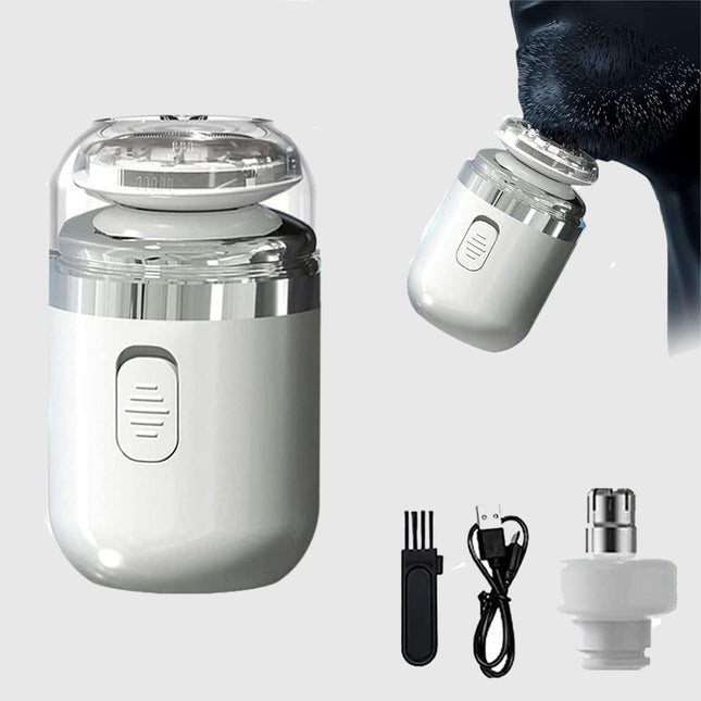ماكينة حلاقة  صغيرة تعمل بالشحن 2in1 mini shaver