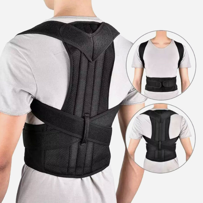 مشد لتصحيح وضعية الظهر والاكتاف بدعامات BACK SUPPORT BELT