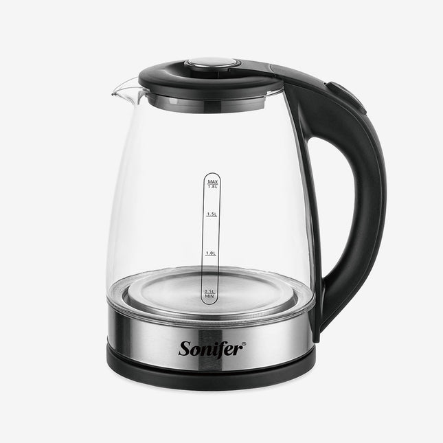 كتل كهربائي زجاجي 1.8لتر Glass Electric Kettle SF-2132