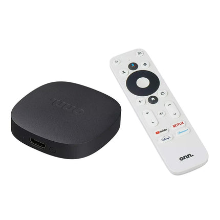 جهاز بث تلفزيوني 4K UHD مع ريموت تحكم Onn Android TV 4K UHD