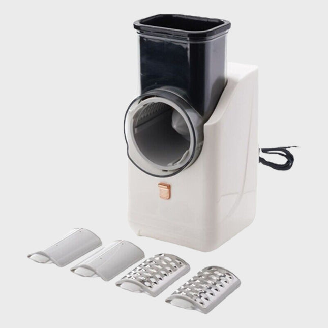 قطاعة خضار شحن (شرائح وبرش)  Electric Vegetable Cutter Multi-functional Shredding Machine Cutting