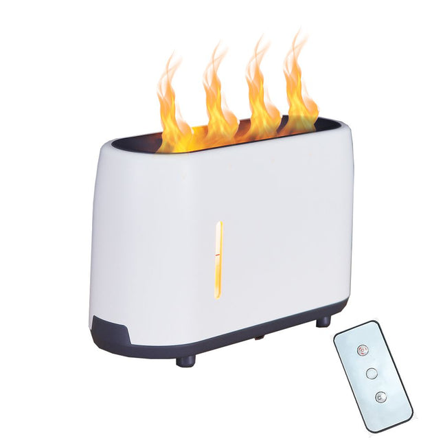 ملطف جو بمعطر زيتي مع منظر ناري Aroma Diffuser with remote control
