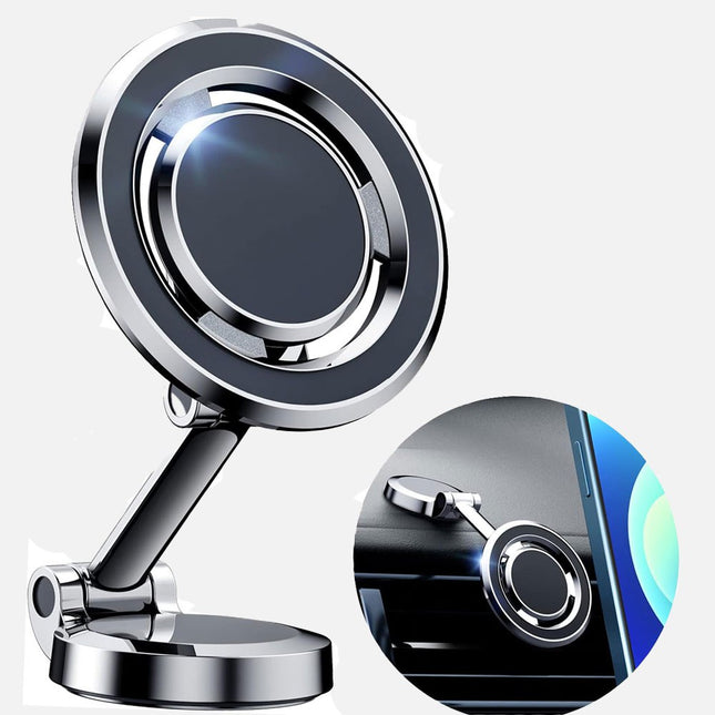 حامل موبايل مغناطيسي يثبت على تابلو السيارة METAL Cell Phone Stand