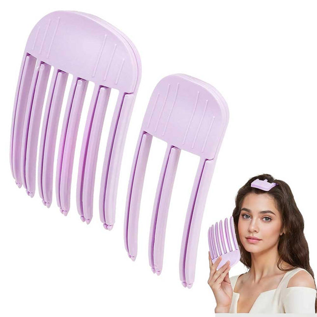 مشبك شعر بلاستيكي لتصفيف الجذور Plastic Hair Clip For Root Styling