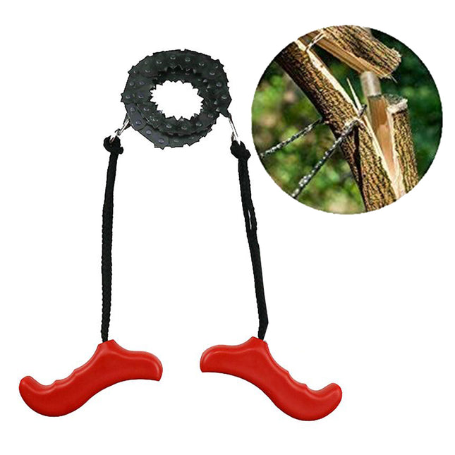 منشار يدوي بسلسلة لقص خشب الشجر Hand Chain Saw with Plastic Handles