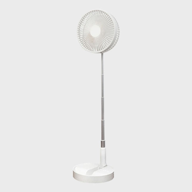 مروحة شحن قابلة التحكم بالطول والطي مع ريموت FOLDABLE FAN 180 DEGREE
