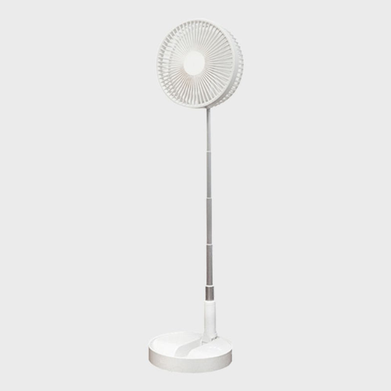 مروحة شحن قابلة التحكم بالطول والطي مع ريموت FOLDABLE FAN 180 DEGREE