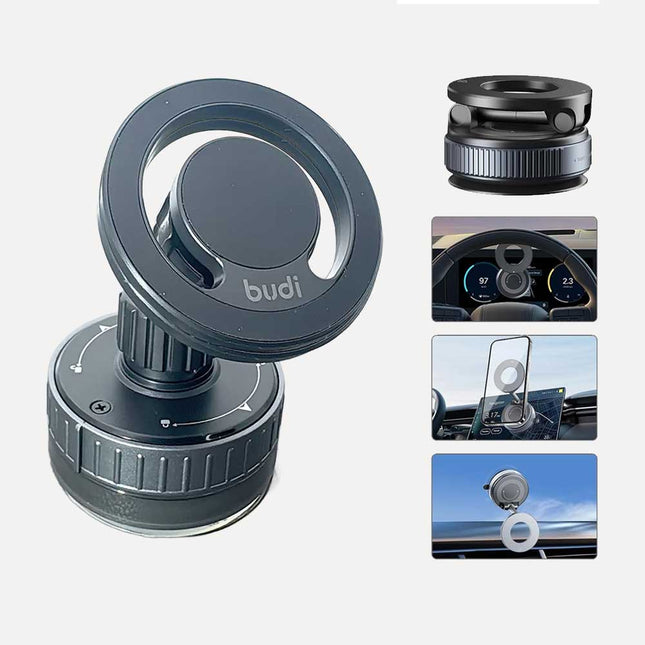 حامل هاتف مغناطيسي مطوّر قوى Budi Upgraded & Powerful Magnetic Phone Holder