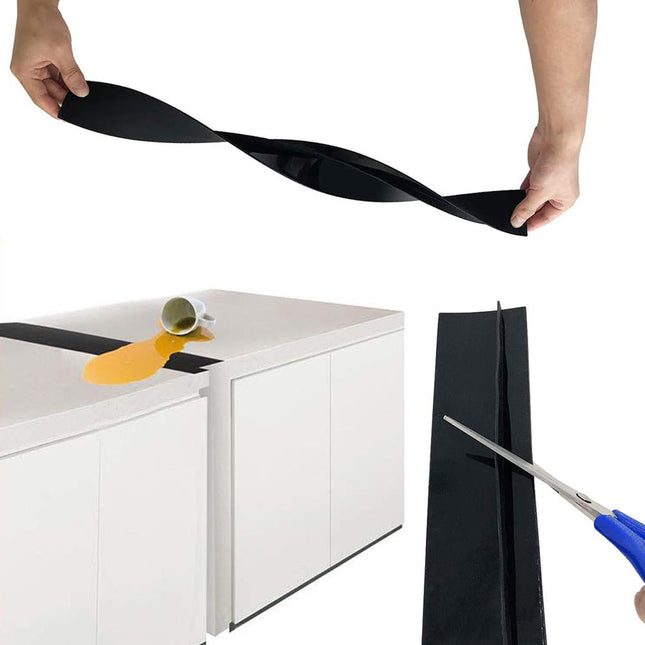 حشو فجوات لموقد الطهي من السيليكون Silicone Stove Top Gap Filler