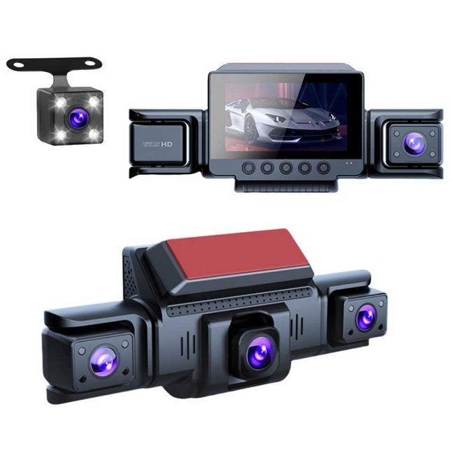 كاميرا 360 درجة دقة عالية للسيارات، واي فاي مدمج، رؤية ليلية 360° HD Car Camera With Vehicle Dual Lens Wi-Fi & Night Vision