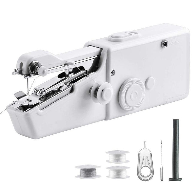 ماكينه خياطه يدويه تعمل على البطاريات Mini Handheld Sewing Machine