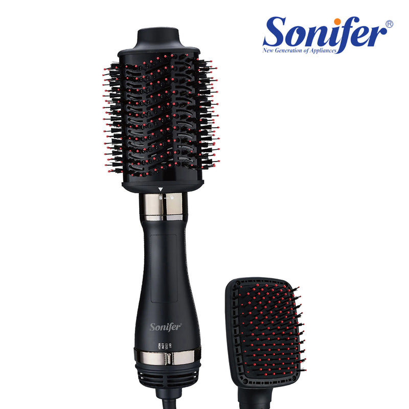 فرشاة تصفيف الشعر الكهربائية sonifer Hair Straightening Brush Hot SF-9579