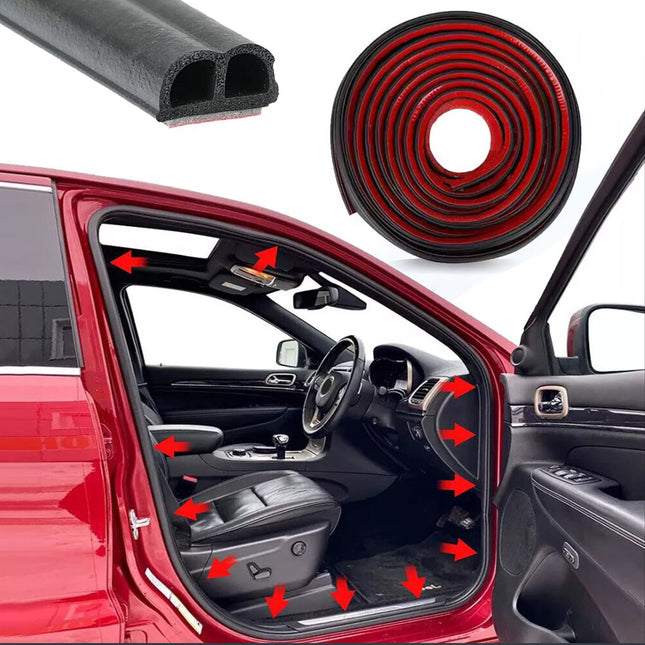 شريط عازل للباب السيارة محكم الإغلاق Car Door Seal Strip Tight Closure