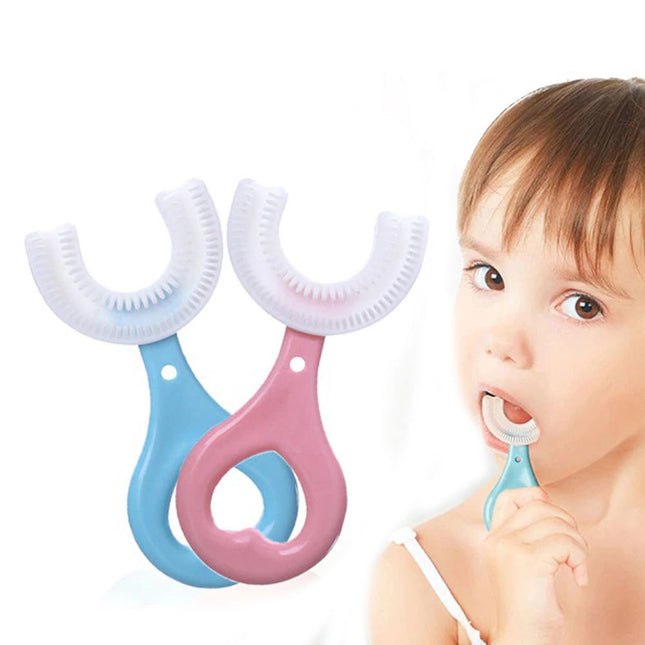 فرشاة أسنان سيليكون للأطفال silicone toothbrush for kids